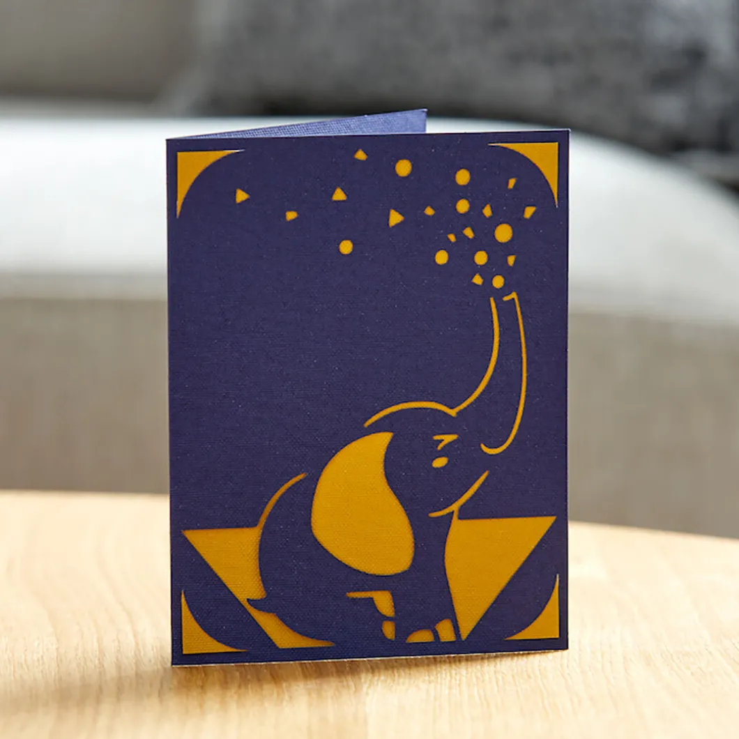 Cartes à insérer Cricut Joy™, Noir/Argent holographique