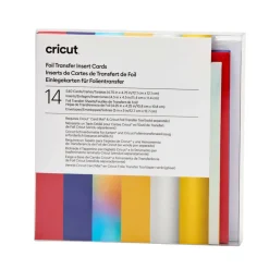 Cartes avec insert de transfert de foil, collection Celebration- S40 (14unités)