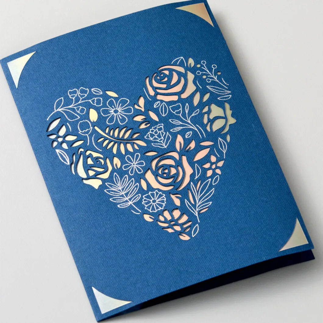 Cartes avec insert de transfert de foil, collection Celebration- R40 (12unités)