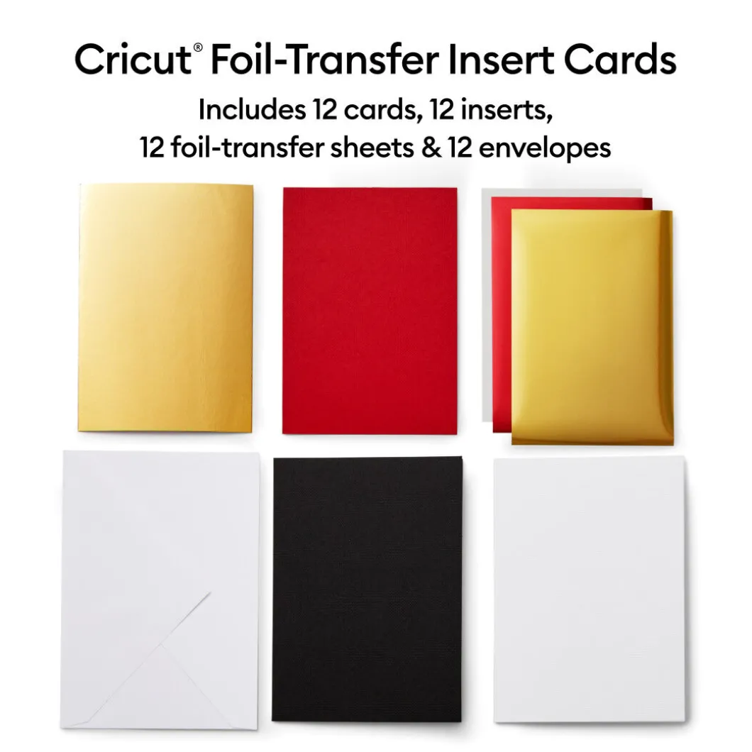 Cartes avec insert de transfert de foil, collection Royal Flush- R40 (12unités)