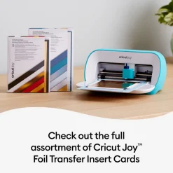 Cartes avec insert transfert de foil Cricut Joy™, collection Royal Flush - A2