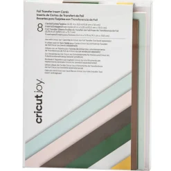 Cartes avec insert transfert de foil Cricut Joy™, collection Forest Grove - A2