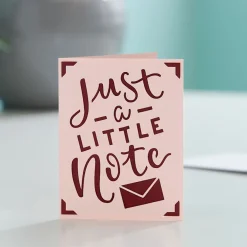 échantillon d'insert de cartes Cricut Joy™, Nouveau romantique