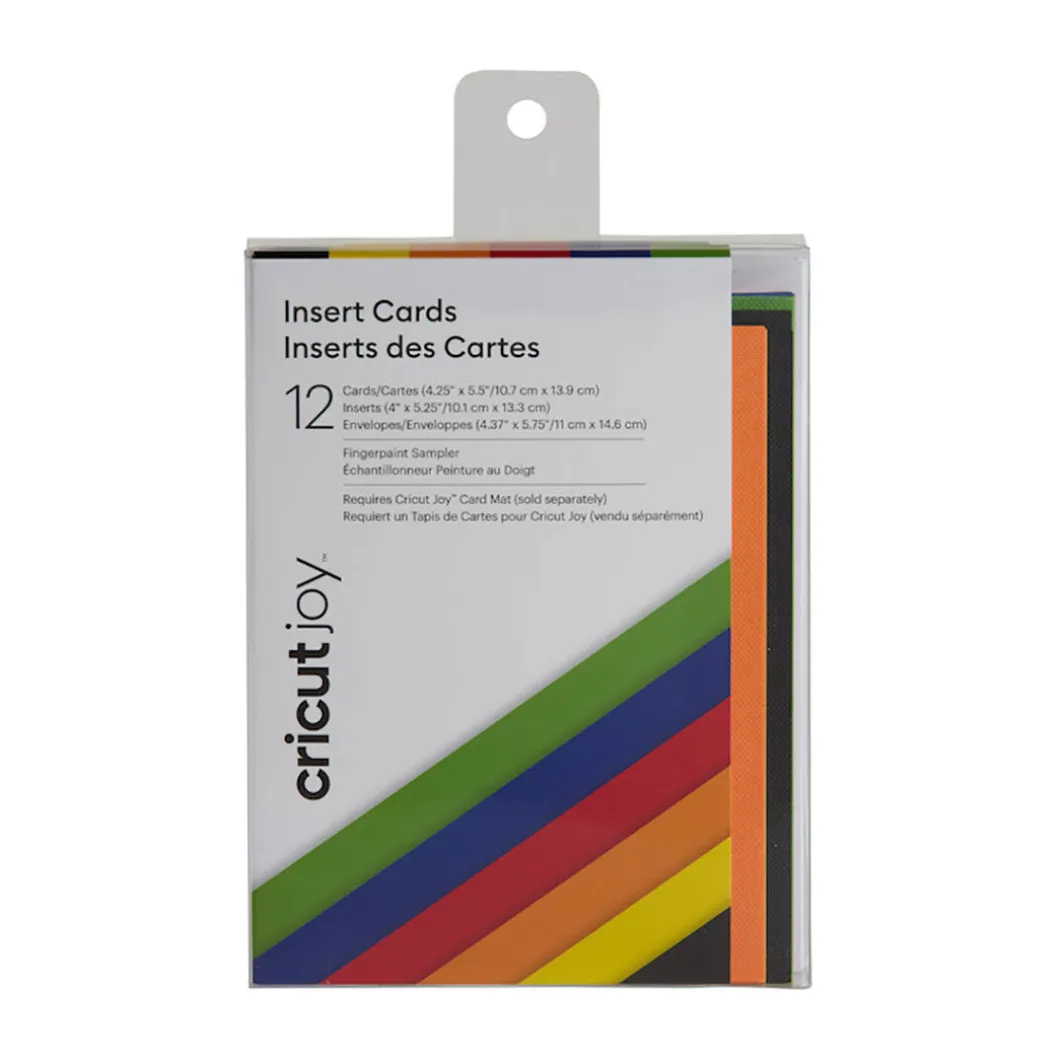 échantillon d'insert de cartes Cricut Joy™, Peinture au doigt