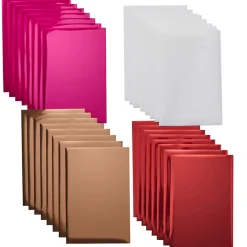 Collection de feuilles de transfert de Foil, Rubis (24unités)