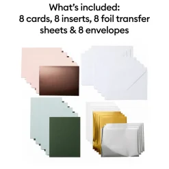Cricut Joy™ Foil Transfer Insert Cards, Forest Grove Sampler - A6