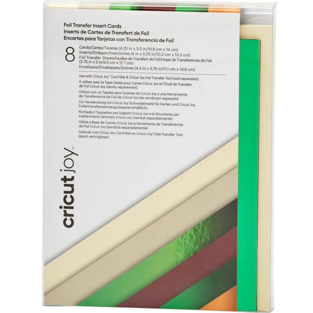 Cricut Joy™ Foil Transfer Insert Cards, Cameron Sampler - A2