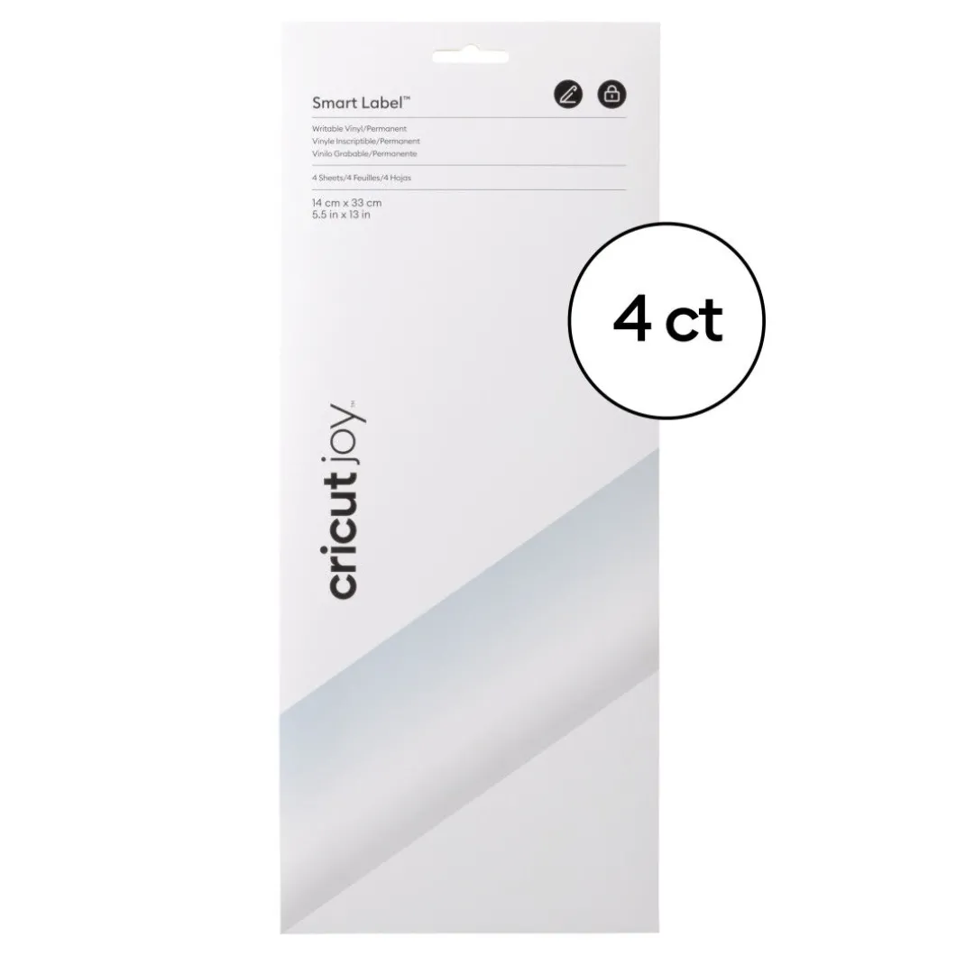 Cricut Joy™ Smart Label™ Writable Vinyl - Permanent, Transparent