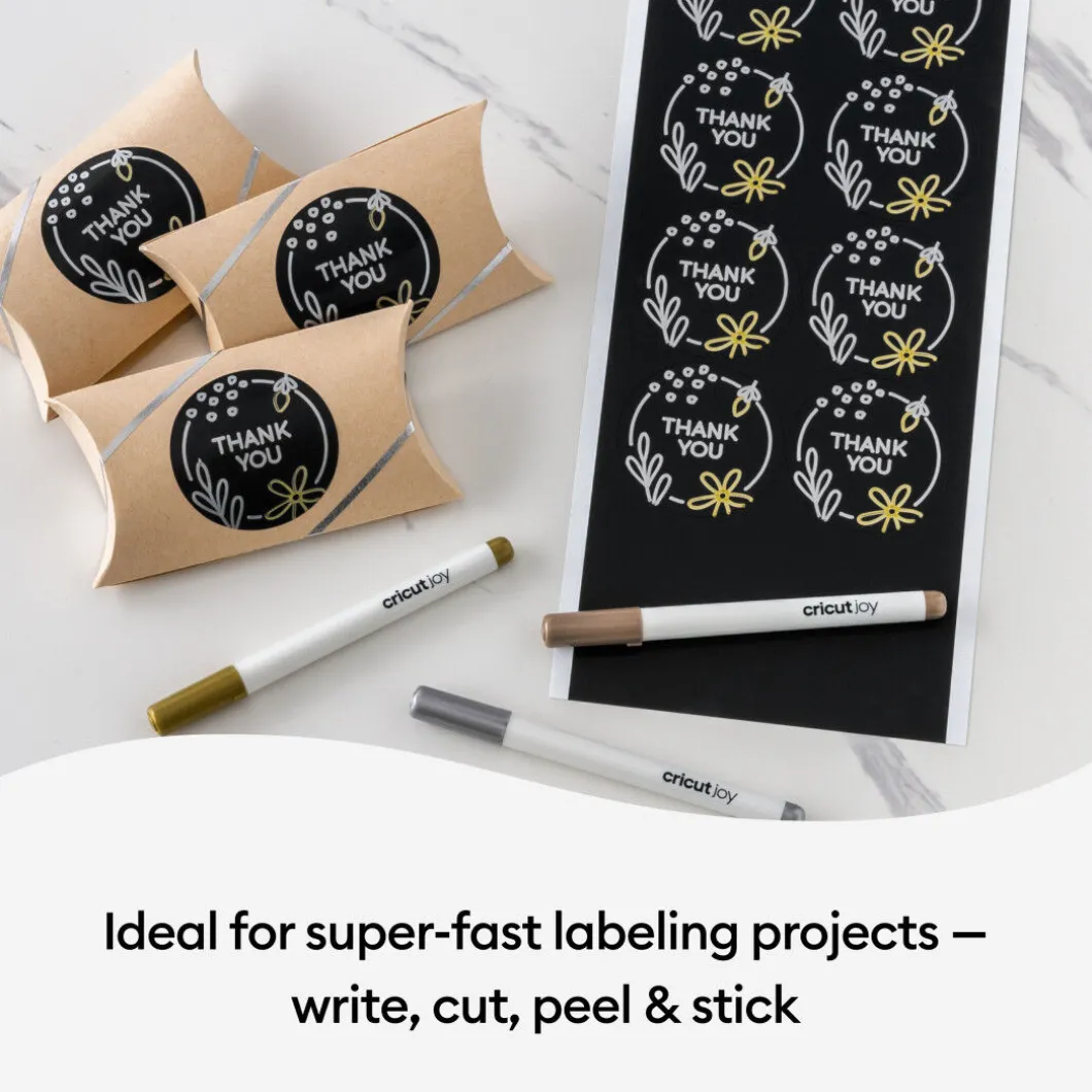 Cricut Joy™ Smart Label™ Writable Vinyl - Permanent, Black