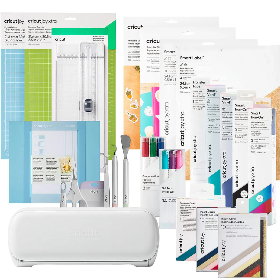 Cricut Joy Xtra™ + Pack Matériaux + Abonnement Cricut Access™