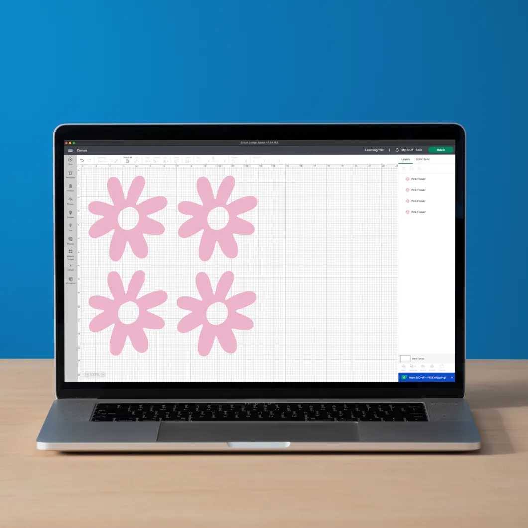 Cricut Venture™+ Pack matériaux