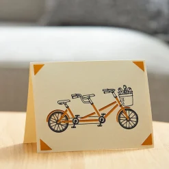 Inserts de cartes Cricut Joy™, Crême/Or métallisé