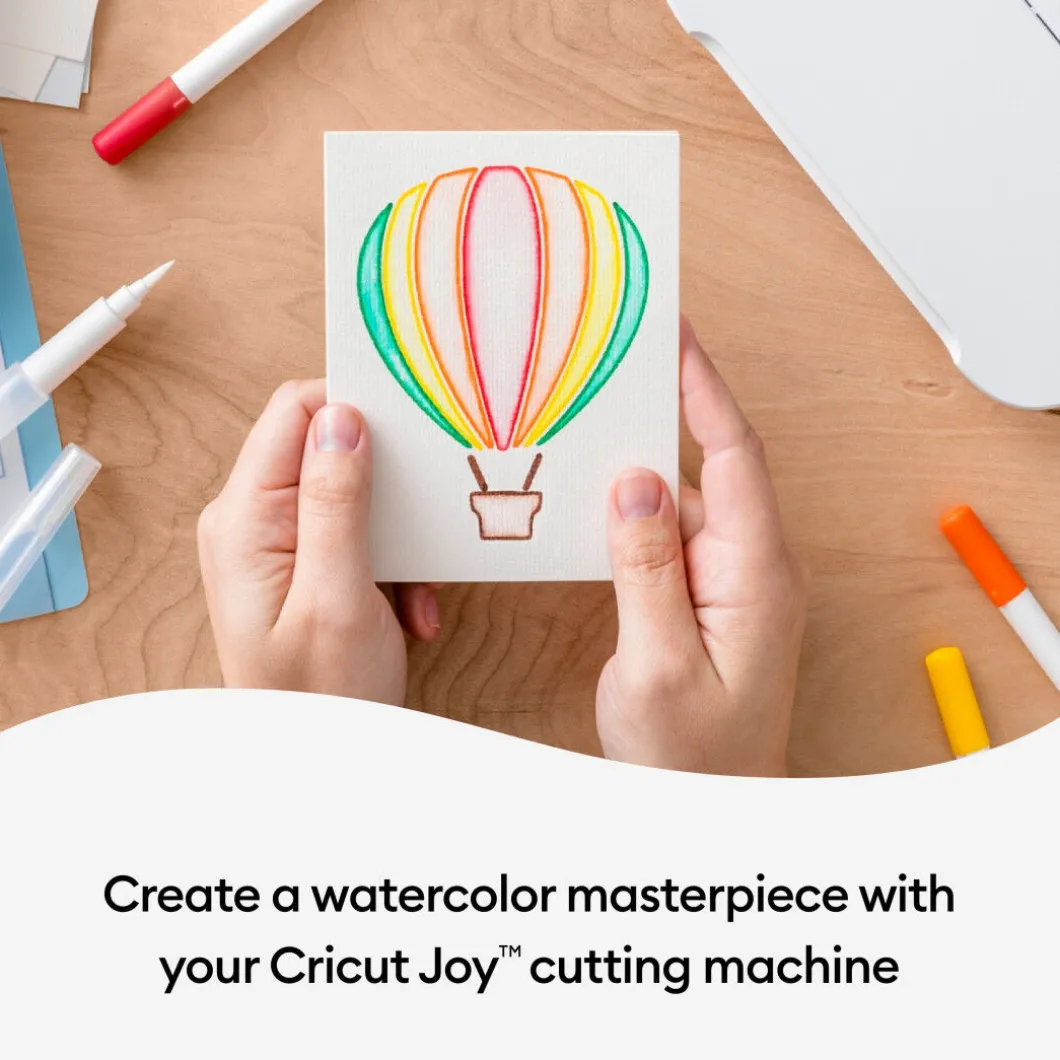 Kit de marqueurs et pinceau aquarelle Cricut Joy™ (9unités)