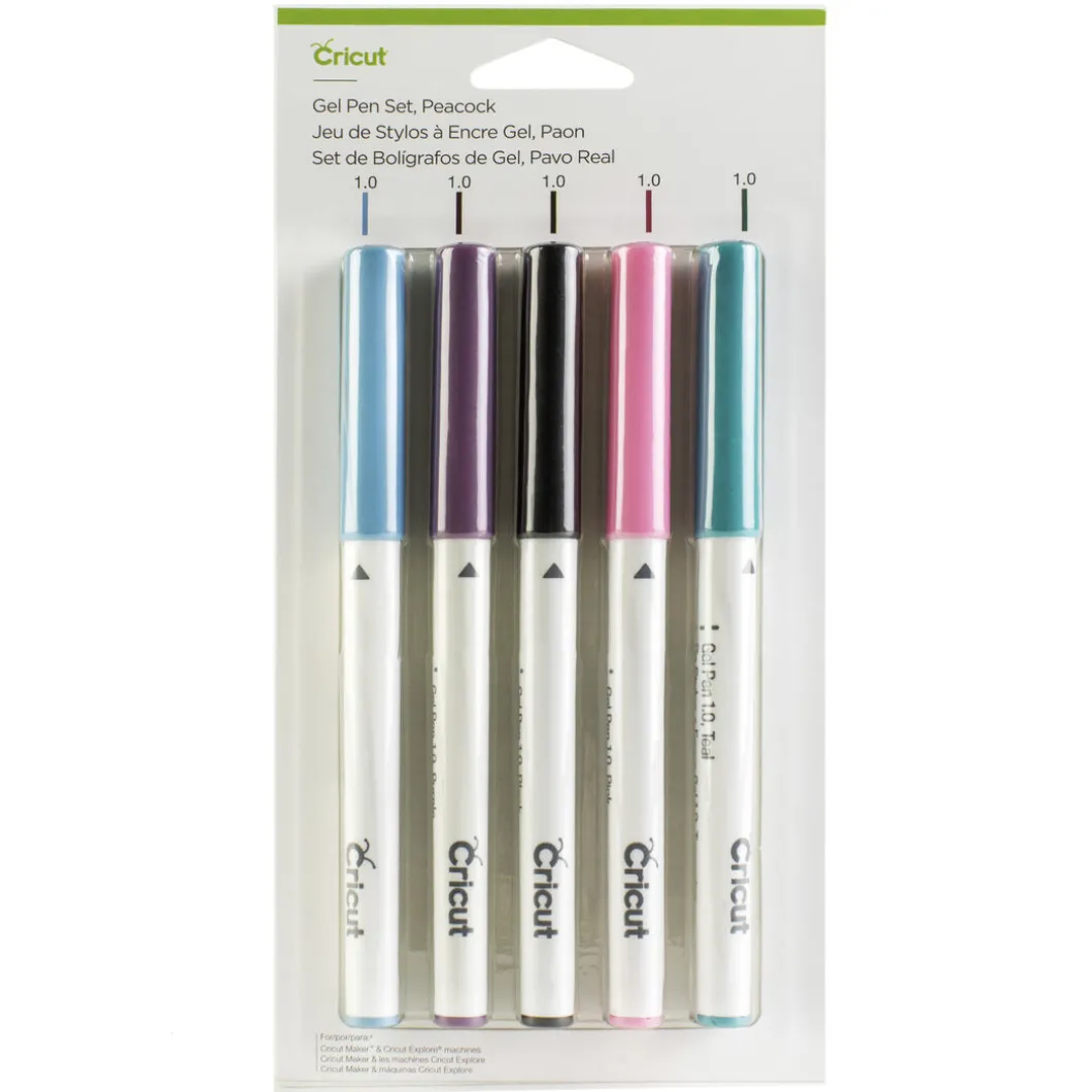 Kit de stylos à encre gel (boîte de 5)