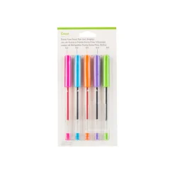 Kit de stylos à pointe extra fine, Brillants (5 unités)
