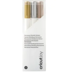 Marqueurs métalliques permanents Cricut Joy™ 1,0mm, or/argent/cuivre (3unités)