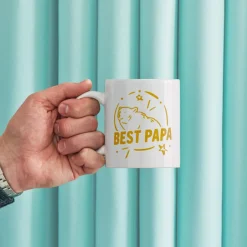 Mug en céramique personnalisable, blanc-340ml/12oz (36unités)