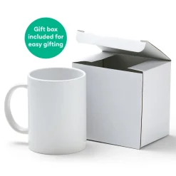 Mug en céramique personnalisable, Blanc-15oz/425ml (2unités)