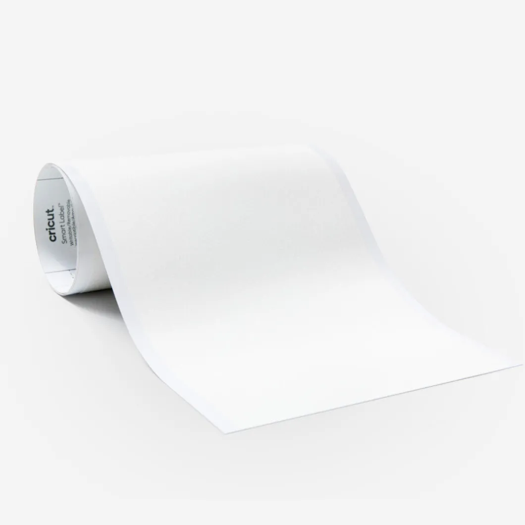Papier autocollant Cricut Joy™ Smart Label™ dissoluble, blanc
