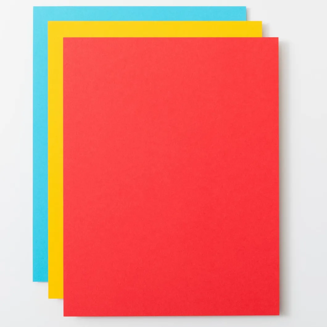 Papier cartonné économique, collection Bright Bows - 21,6 cm × 27,9 cm (8,5 po × 11 po) (80 unités)