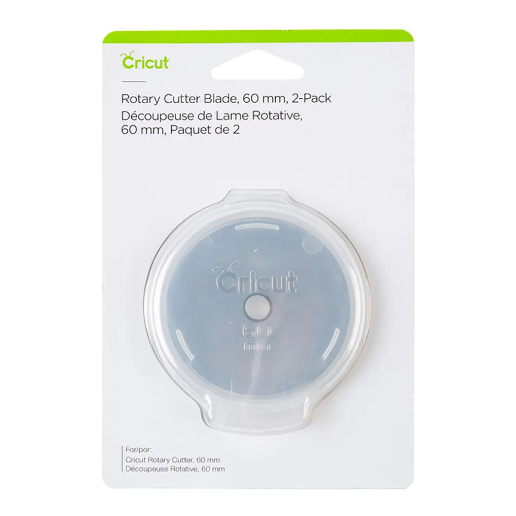 Recharge de lame rotative de 60mm, 2lames de remplacement