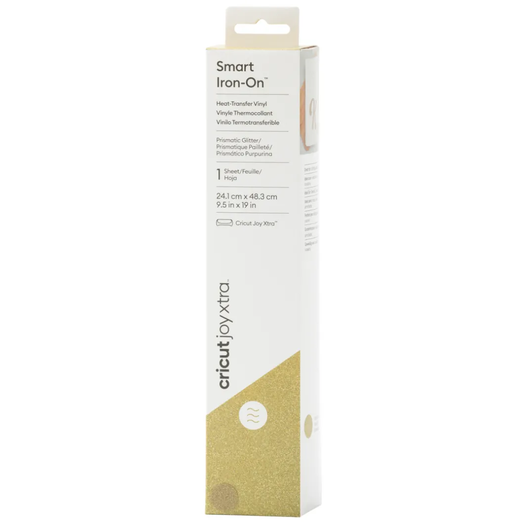 Smart Iron-On™ Cricut Joy Xtra™ prismatique pailleté 48,2cm (19po)