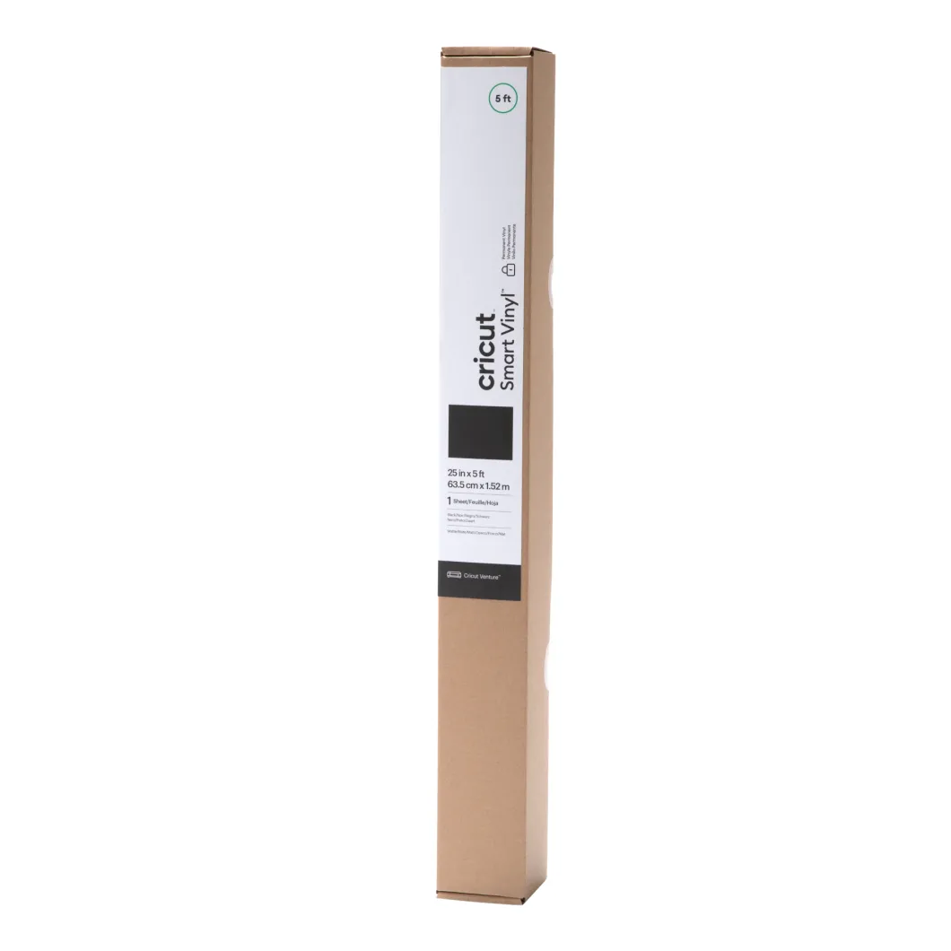 Smart Vinyl™ - permanent, Noir 63,5cm x 1,5m (25po x 5pi)