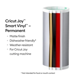 Smart Vinyl™ Cricut Joy™ -échantillonneur permanent et élégant