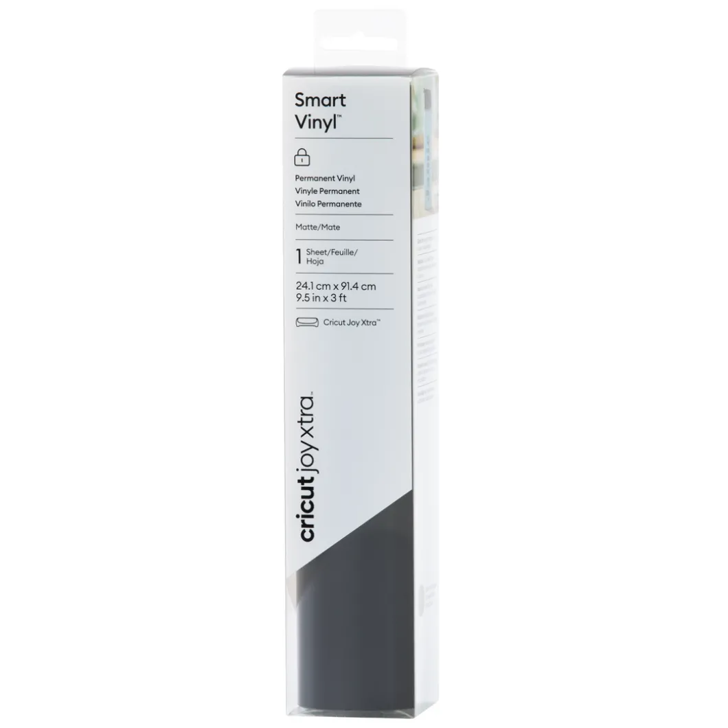 Smart Vinyl™ Cricut Joy Xtra™ - permanent, Noir 91,4cm (3pi)