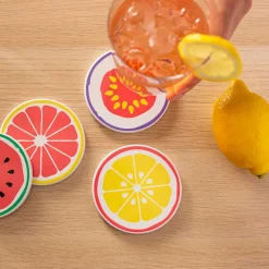 Sous-verre personnalisable, Rond