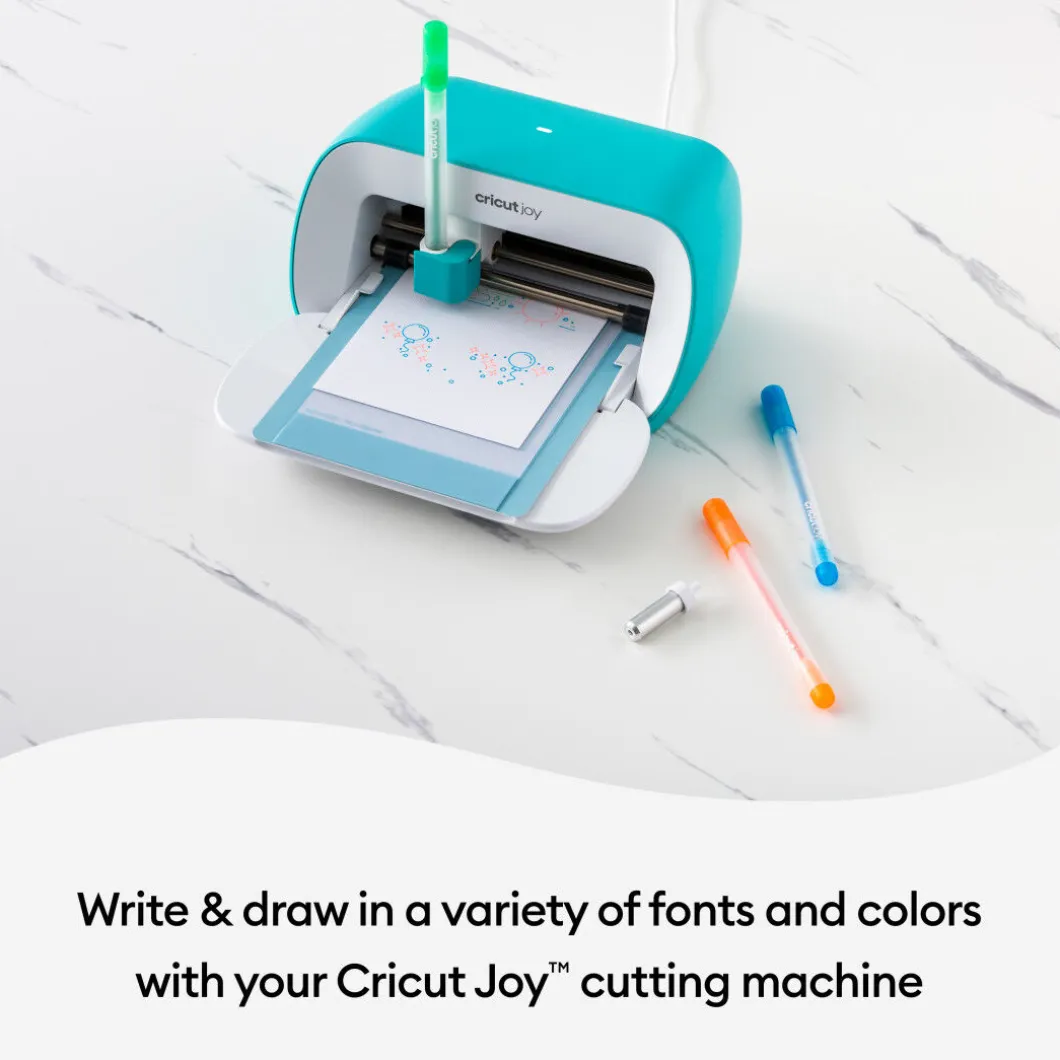 Stylos à encre gel pailleté Cricut Joy™ 0,8mm, arc-en-ciel (10unités)