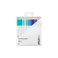 Stylos permanents à pointe fine Cricut Joy™ 0,4mm, kit complet (30unités)