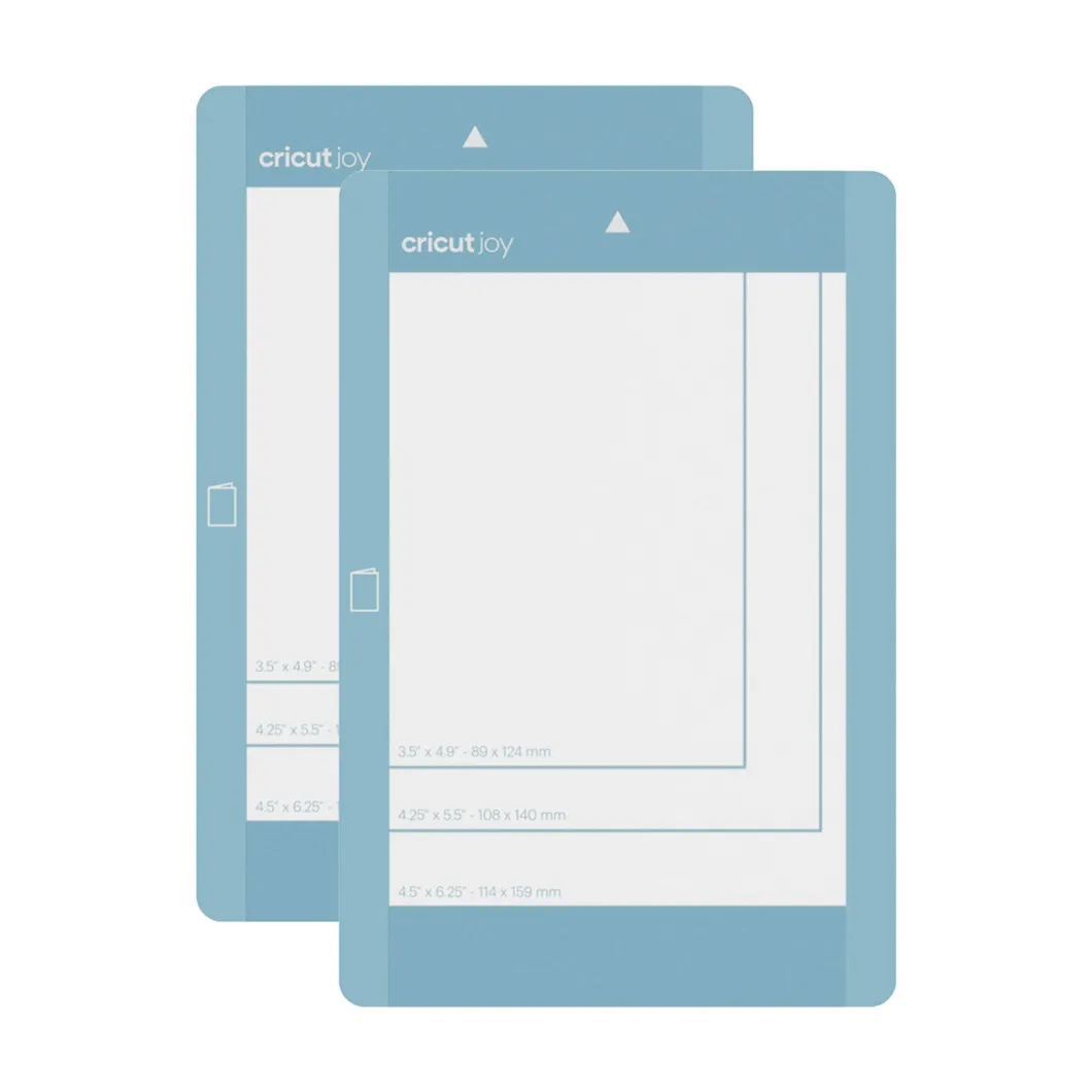 Tapis pour cartes CricutJoy™ 11,4cm × 15,8cm (4,5po × 6,25po) (2unités)