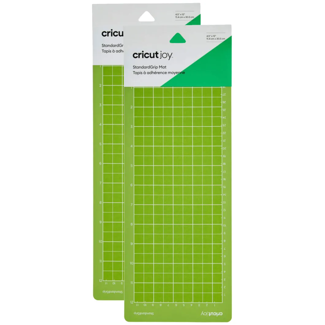 Tapis StandardGrip CricutJoy™ 11,4cm × 30,5cm (4,5po × 12po) (2unités)