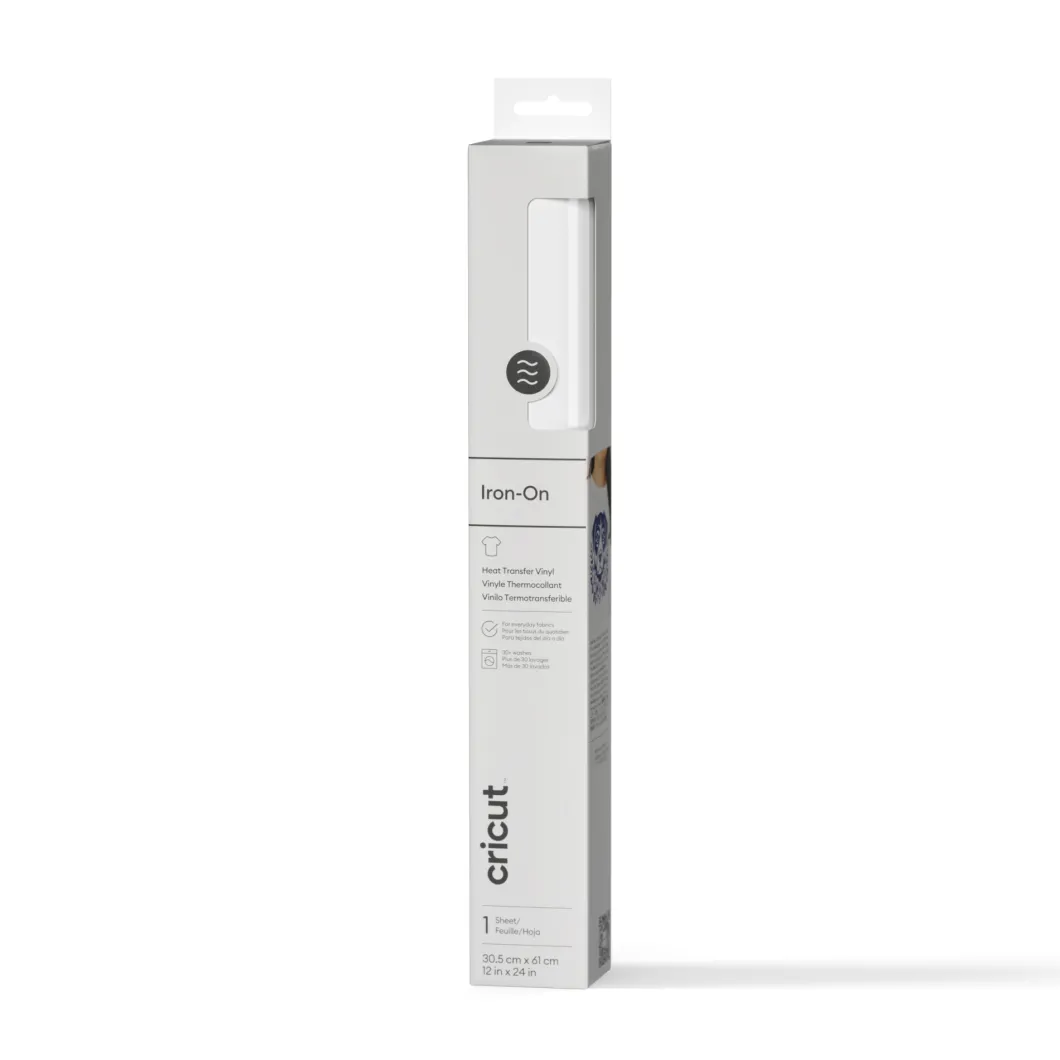 Thermocollant (0,6 m / 2 po), Blanc