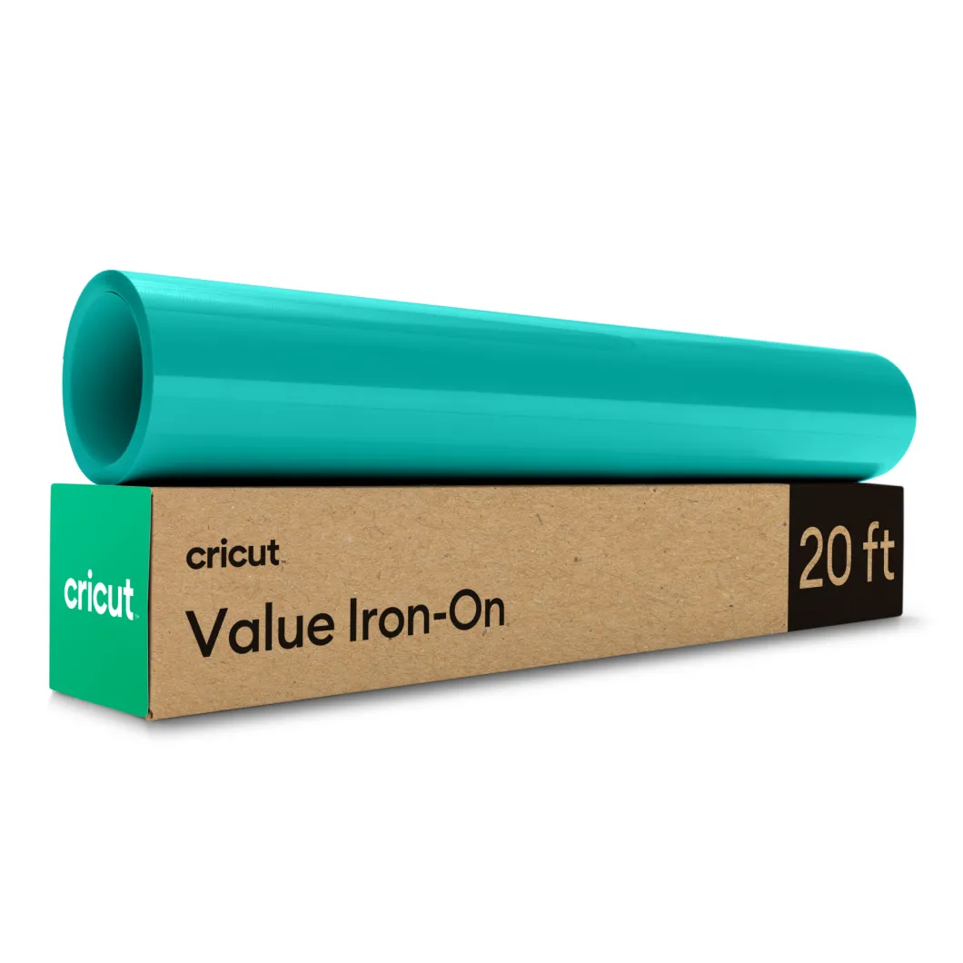 Thermocollant économique de 30,5 cm × 6 m (12 po × 20 pi), Bleu Sarcelle