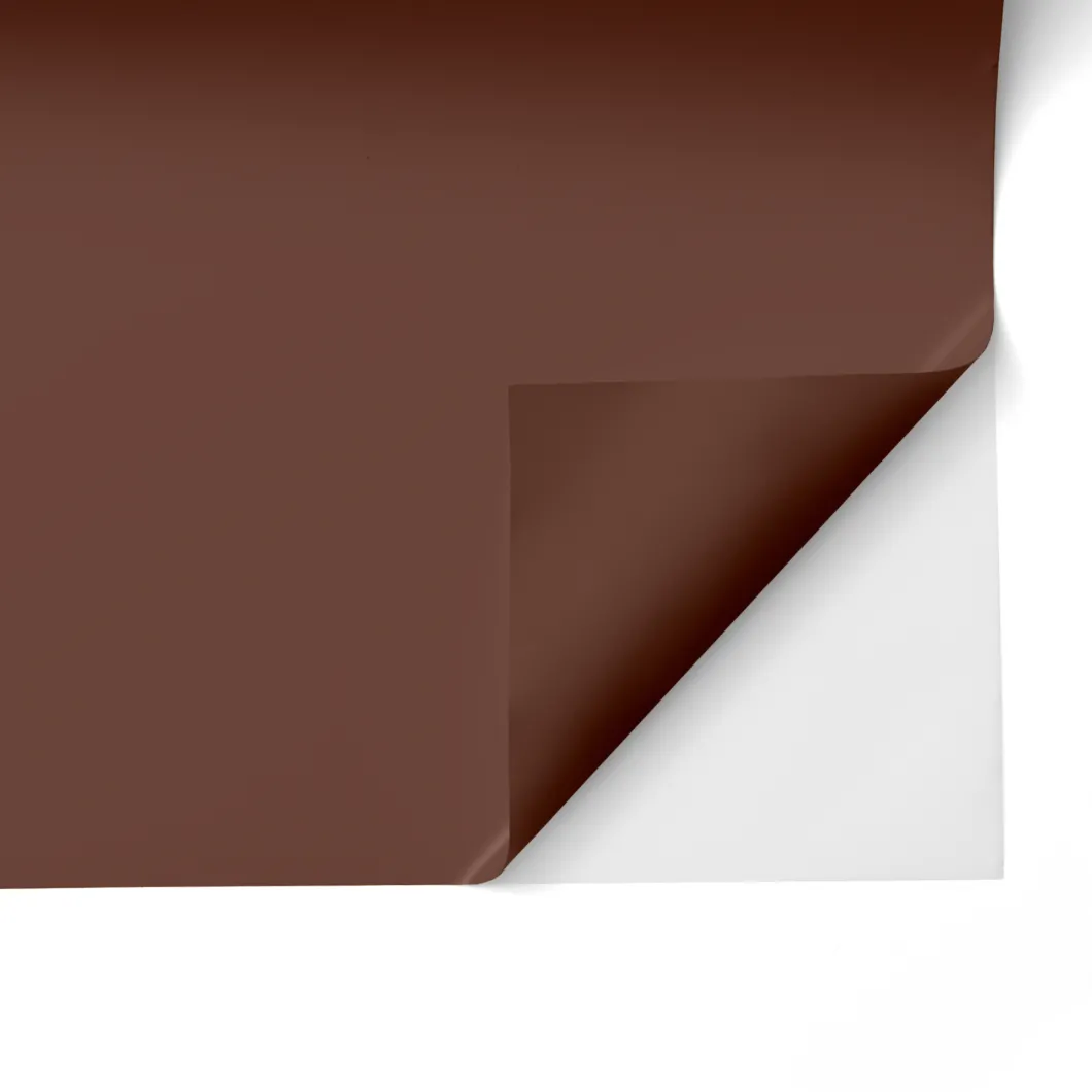 Thermocollant économique de 30,5 cm × 6 m (12 po × 20 pi), Marron