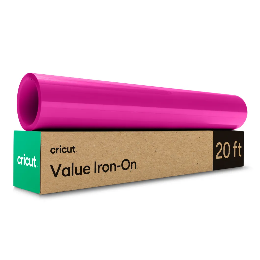 Thermocollant économique de 30,5 cm × 6 m (12 po × 20 pi), Magenta