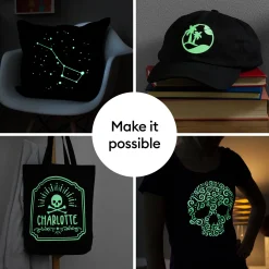 Thermocollant phosphorescent