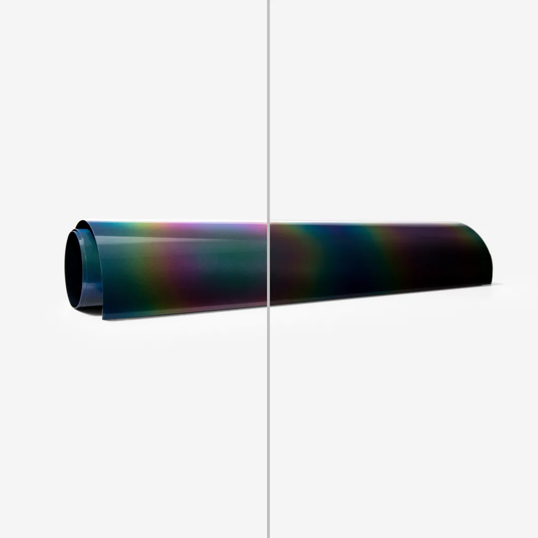 Thermocollant réfléchissant, Arc-en-ciel