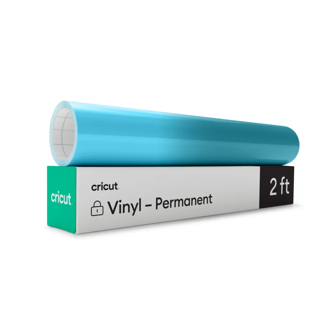 Vinyle à couleur changeante activé par le froid - Permanent, bleu clair - turquoise