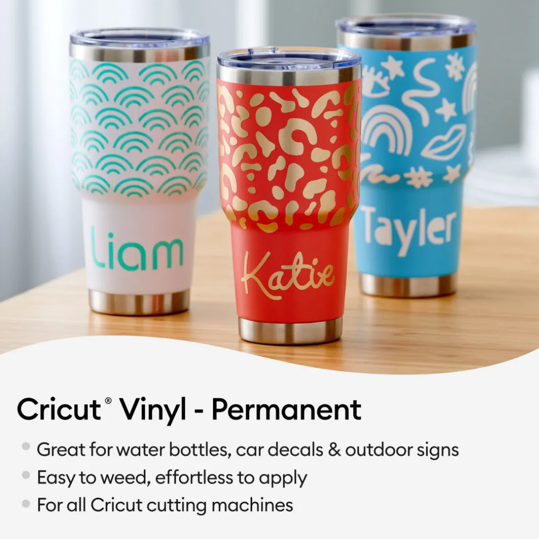 Vinyle, collection Bright Rainbow- Permanent (20unités)