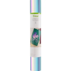 Vinyle holographique, bleu