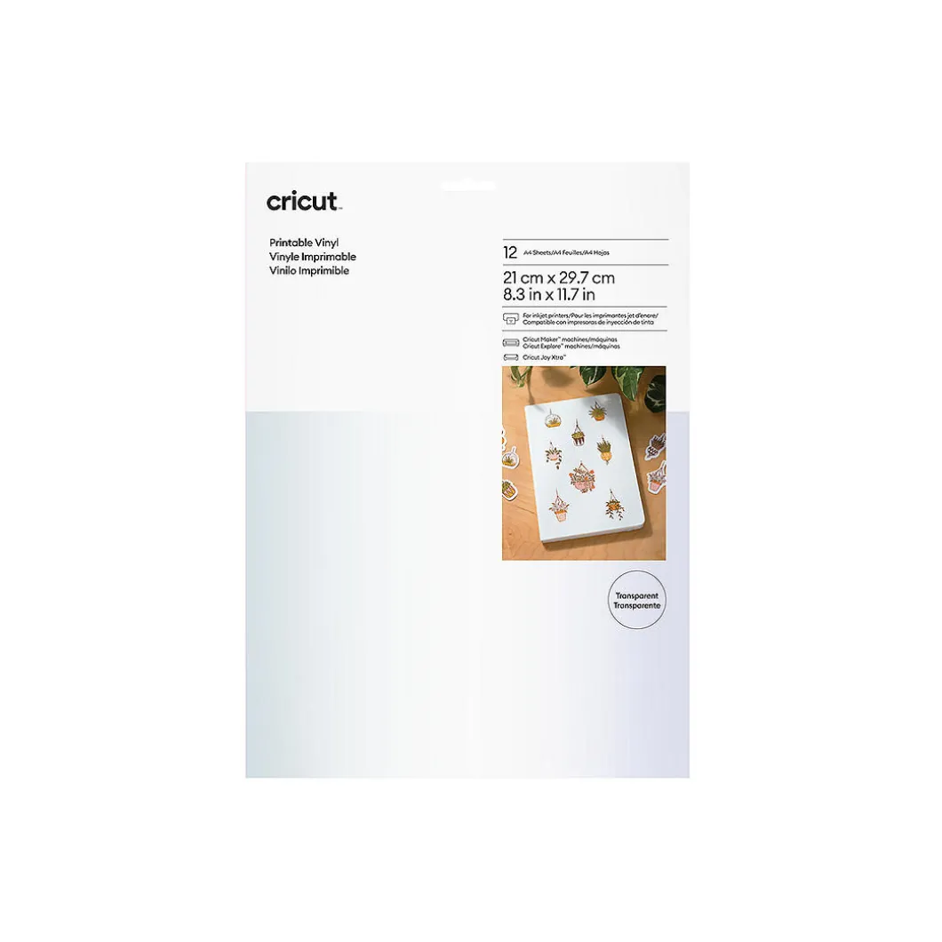 Vinyle imprimable - A4 (12 feuilles)