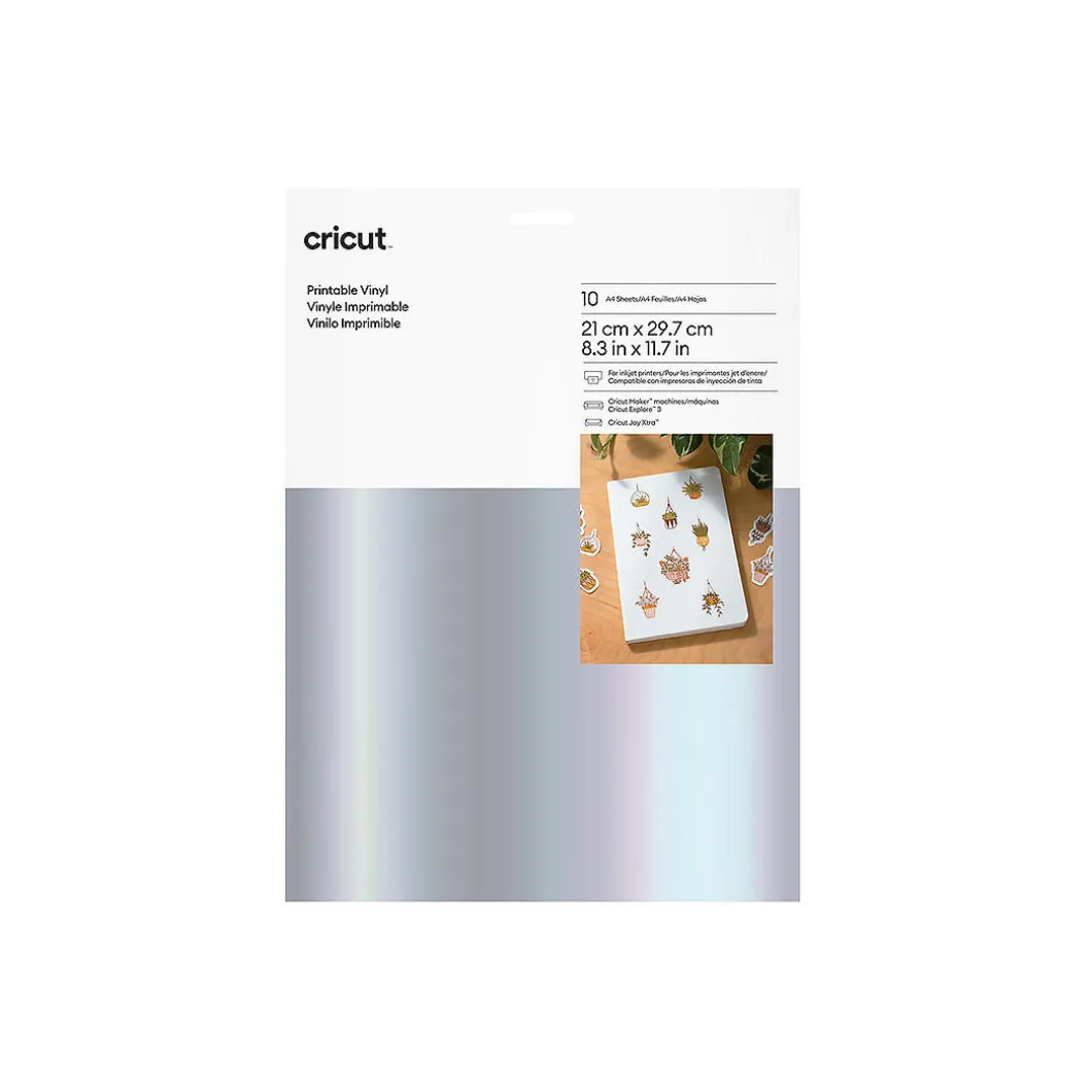 Vinyle imprimable - A4 (10 feuilles)