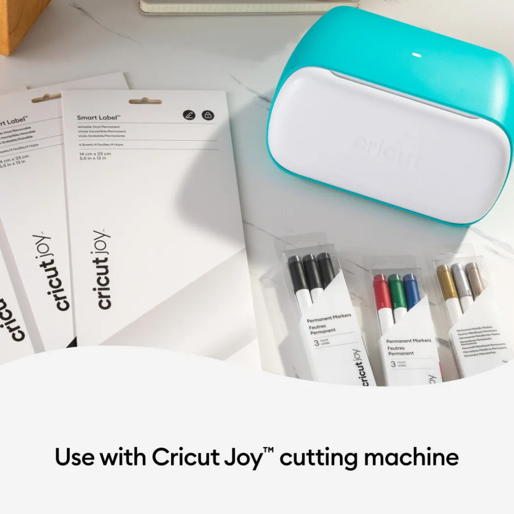 Vinyle inscriptible Smart Label™ Cricut Joy™ -amovible, transparent