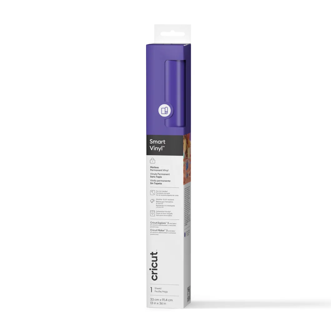 Vinyle permanent sans tapis Smart Vinyl™ (0,9 m / 3 pi), Violet