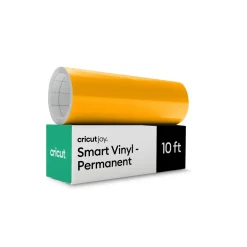 Vinyle permanent sans tapis Smart Vinyl™ Cricut Joy™ (3 m / 10 pi), Jaune Maïs