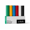 Vinyle permanent sans tapis Smart Vinyl™ Cricut Joy Xtra™, collection Variety (0,6 m / 2 pi, 6 unités)